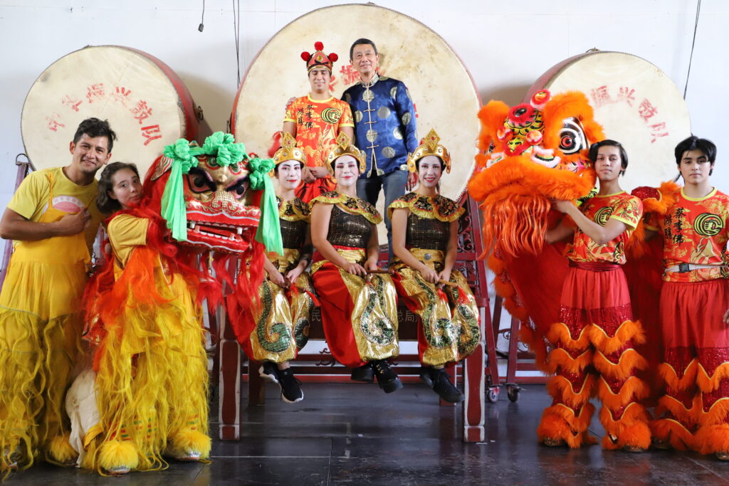 Danza león Dragón chino Eventos presentaciones Chile.